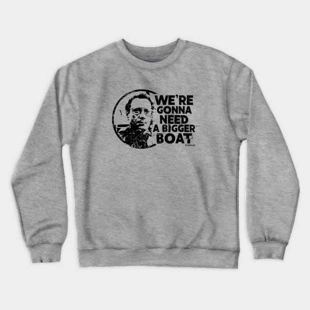 Jaws movie we're going to need a bigger boat. Birthday party gifts. Officially licensed merch. Perfect present for mom mother dad father friend him or her Crewneck Sweatshirt by SerenityByAlex